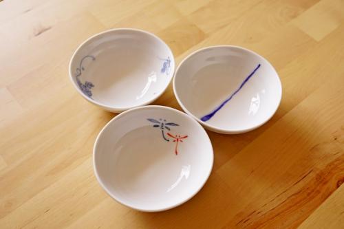 Small porcelain dish set (Kobachi)