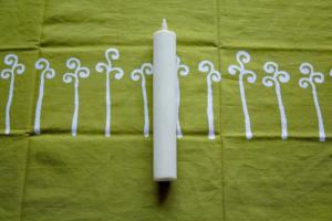 4 Traditional Japanese candles (18cm)