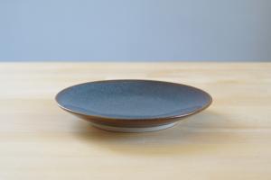 Hand-crafted plate (blue)