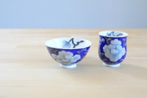 Rice bowl - Blue and white