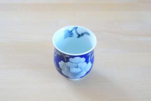 Tea cup - Bleu and white