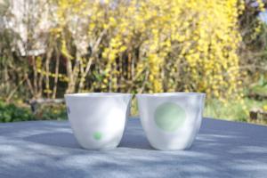 Porcelain cup Yunomi