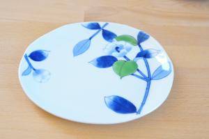 Porcelain plate - Wild Peony