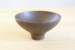 Wooden bowl AEKA (laqué noir)