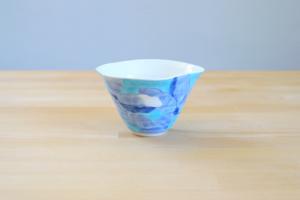 Porcelain bowl - Blue Magnolia