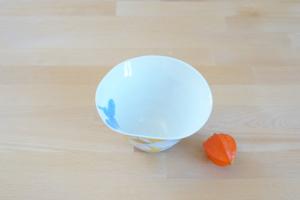 Porcelain bowl - Yellow Camellia