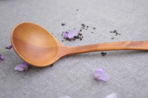 Wooden ladle