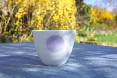 Porcelain cup Yunomi