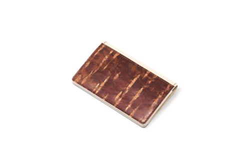 Cherry Bark card case (White)