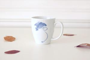 Porcelain Mug (Flower)