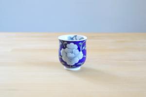 Tea cup - Bleu and white