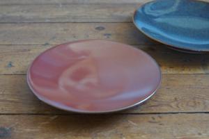 Handcrafted plate (red)