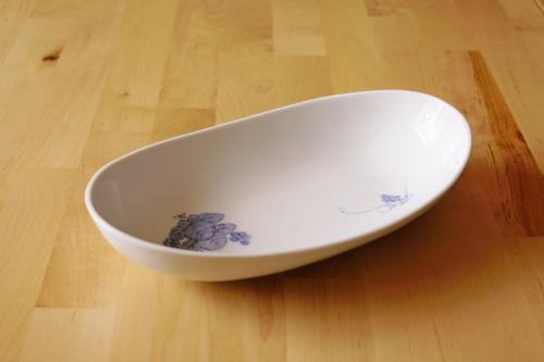 Porcelain curry plate 