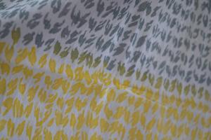 Scarf (Yellow×Grey)