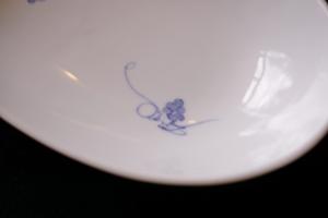 Porcelain curry plate 