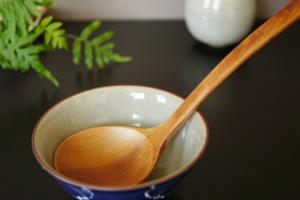 Wooden ladle