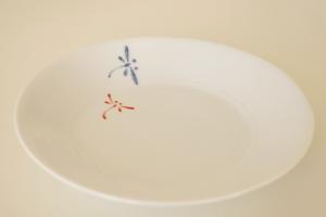 Porcelain soup plate