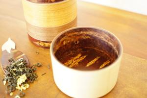 Handcraft wooden tea box