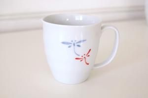 Porcelain mug (dragonfly)