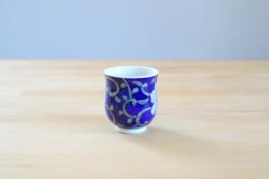 Tea cup - Bleu and white