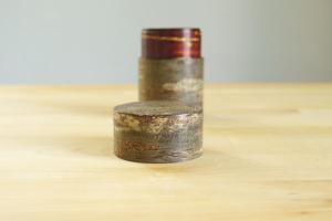 Cherry bark tea canister (Frost)