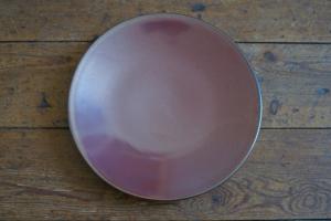 Handcrafted plate (red)