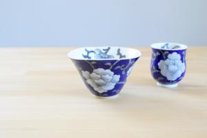 Porcelain bowl - Blue and white