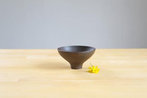 Wooden bowl AEKA (laqué noir)