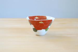 Porcelain bowl - Red Peony