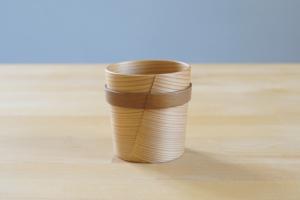 Magewappa wooden cup (brown)