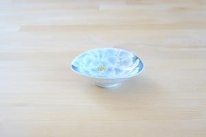 Porcelain small dish - White Peony