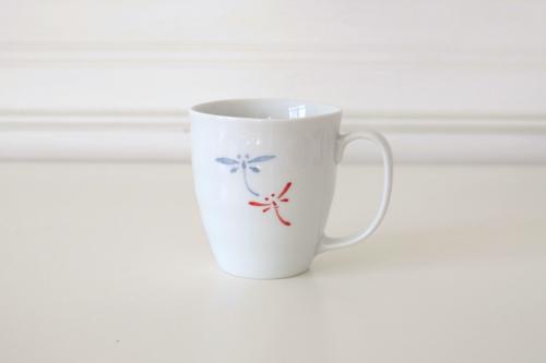 Porcelain mug (dragonfly)
