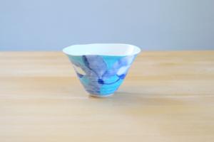 Porcelain bowl - Blue Magnolia