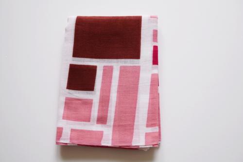 Scarf (Red × White)