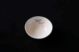 Small porcelain dish (dragonfly)