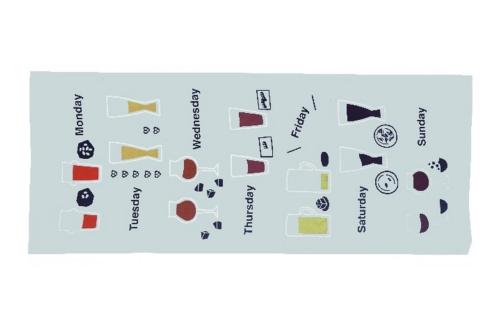 Japanese towel Happy hour