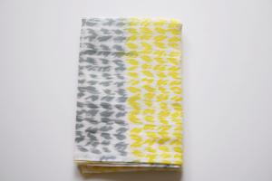 Scarf (Yellow×Grey)