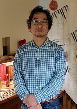 Crafts man of wood Kai Nobuo